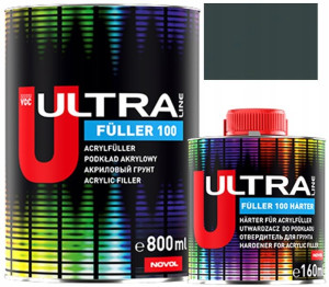 NOVOL ULTRA FULLER 100 Podkład Akrylowy Grafit 0,8