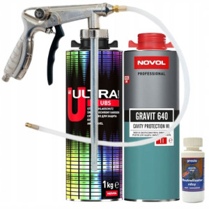 Novol Fluidol, baranek ULTRA, rdza stop, pistolet