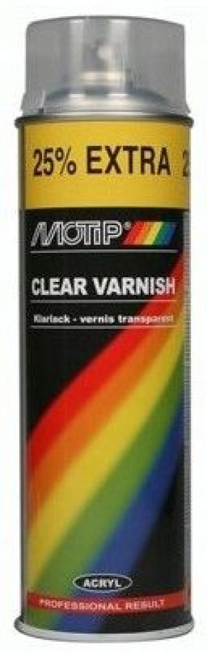 MOTIP Lakier akrylowy 500ml spray - bezbarwny