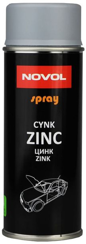Novol ZINK antykorozyjny do stali Spray 400ml