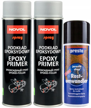 Novol podkład epoksydowy spray, presto rdza stop