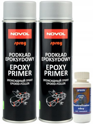 Novol podkład epoksydowy spray, presto rdza stop