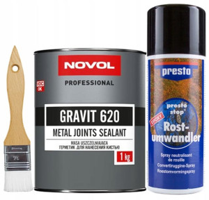 Novol Gravit 620 masa uszczelniająca stop rdza