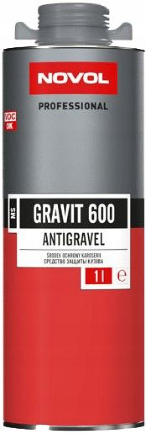 NOVOL gravit 600 konserwacja baranek 1L szary