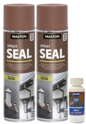 2* Spray Seal uszczelniacz do dachu brązowy