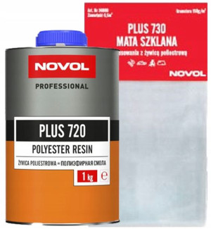 NOVOL żywica do laminowania z matą szklaną 1kg