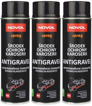 NOVOL Środek do konserwacji nadwozia spray 3*500ml