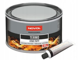 Novol Termo szpachla epoksydowa 400g z utwardzacz