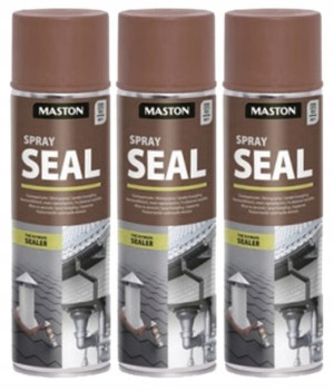 3x Spray Seal uszczelniająca gumowa powłoka brązow
