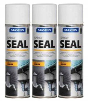 3x Spray Seal uszczelniająca gumowa powłoka biała