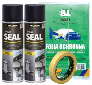Spray Seal uszczelniająca gumowa powłoka czarna