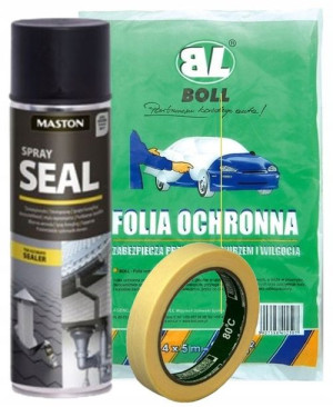 Spray Seal uszczelniająca gumowa powłoka czarna