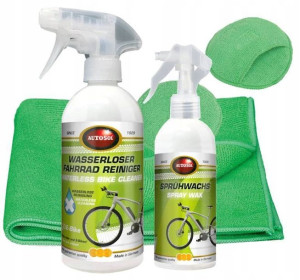 Autosol szampon do roweru bez użycia wody + wosk