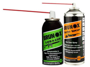 BRUNOX Zestaw OLEJ + SMAR do broni oliwa = 390ml