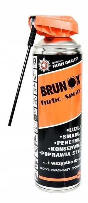 BRUNOX TURBOSPRAY smar odrdzewia konwerwuje 500ml