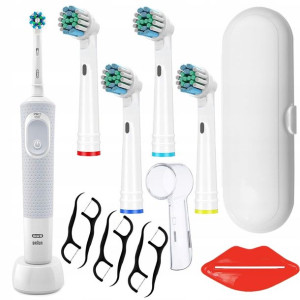 Szczoteczka elektryczna Oral-B Vitality 100 biała z dodatkami