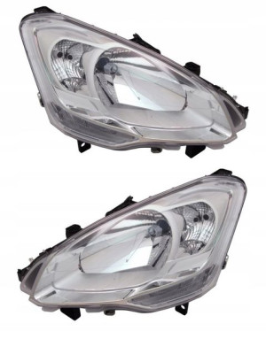 Peugeot Partner Komplet Lamp Przednich Reflektory