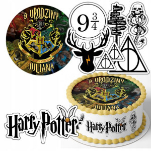 Zestaw Opłatek 20cm + Postacie - Harry Potter + Gr