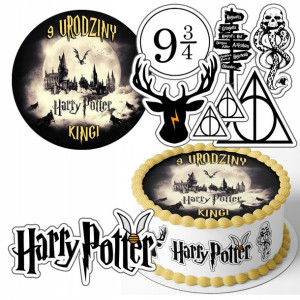 Zestaw Opłatek 20cm + Postacie - Harry Potter + Gr