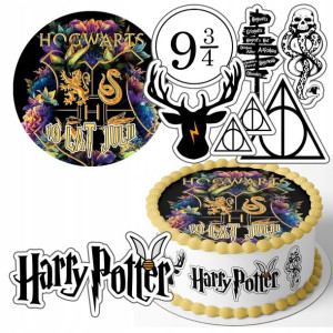 Zestaw Opłatek 20cm + Postacie - Harry Potter + Gr