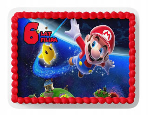 Opłatek Na Tort A3 28x40 Cm - Super Mario Bros