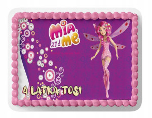 Opłatek Na Tort A3 28x40 Cm - Mia I Ja Wybór
