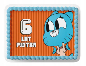 Opłatek Na Tort A3 28x40 Cm - Gumball Wybór