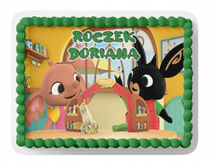 Opłatek Na Tort A3 24x35 Cm - Królik Bing Wybór