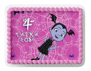 Opłatek Na Tort A4 26x26 Cm - Vampirina Wybór