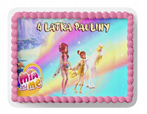 Opłatek Na Tort A4 26x26 Cm - Mia I Ja Wybór