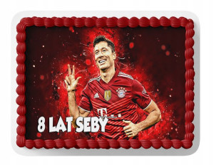 Opłatek Na Tort A4 26x26 Cm - Lewandowski Wybór
