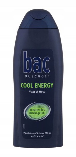 bac COOL ENERGY Żel por prysznic do ciała i włosów 250ml