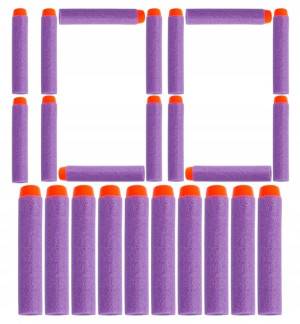 Strzałki zamiennik do Hasbro Nerf fioletowe x100