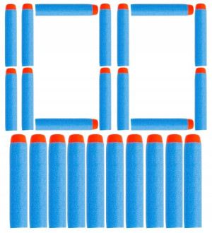 Strzałki zamiennik do Hasbro Nerf jasnoniebieskie x100