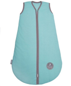 Śpiworek do spania dla niemowląt | NATULINO® SUPERLITE | Mint & Gray | 24-2