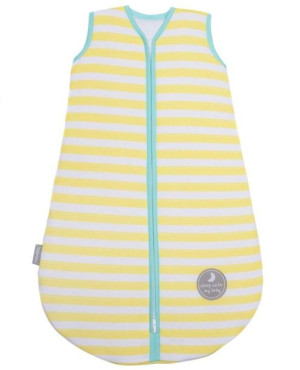 Śpiworek do spania dla niemowląt | NATULINO® SUPERLITE | Yellow Stripes & M