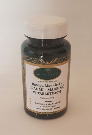 Bacopa Monnieri – BRAHMI – MĄDROŚĆ W TABLETKACH