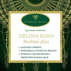 Zielona Kawa Brahmi - WSPOMAGA ODPORNOŚĆ NA STRES