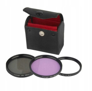 Zestaw Filtrów Fotograficznych W Etui Cpl Uv Fld 49mm