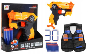 Wyrzutnia Blaze Storm ZMI.ZC7115 + 30 strzałek + kamizelka