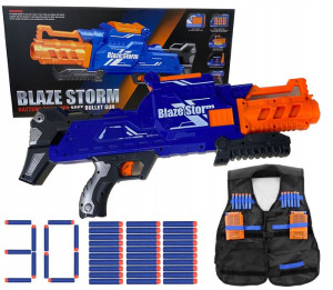 Wyrzutnia Blaze Storm ZMI.ZC7121 + 30 strzałek zam. + kamizelka