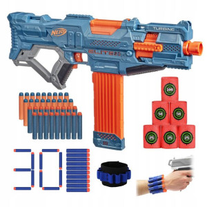 Wyrzutnia Nerf Elite 2.0 Turbine CS-18 E9481 + Dodatki