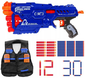 Zestaw Blaze Storm ZMI.ZC7097 Nerf + Dodatki