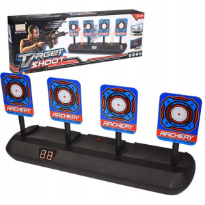 Tarcza zamiennik Hasbro Nerf elektryczna, 4 cele
