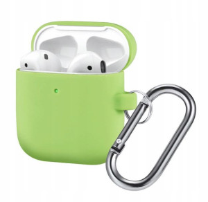 Silikonowe ETUI CASE DO Apple AIRPODS 2 Spearmint