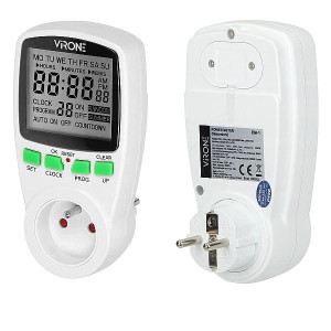ORNO Programator czasowy LCD TIMER Włącznik Wyłącznik