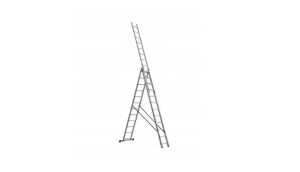 Drabina Aluminiowa 10m Regulowana Wolnostojąca