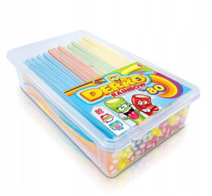 Żelki Kable Derro Rainbow 80szt Op. 1,600kg