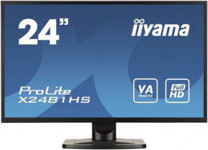 IIYAMA Monitor biurowy 24 FHD głośniki