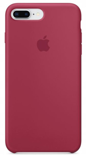 Silikonowe Etui Case APPLE iPhone 7 8 Plus Rose Red